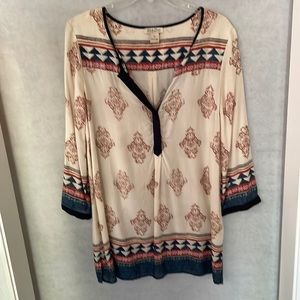 Lucky Brand long tunic style size medium